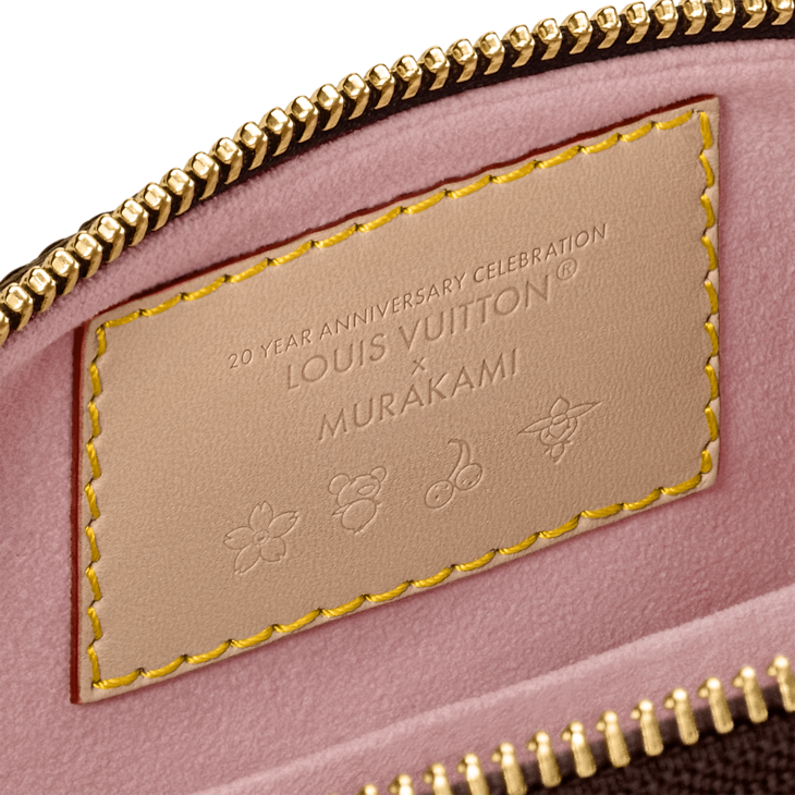 Louis Vuitton x Takashi Murakami Papillon Sakura Brown