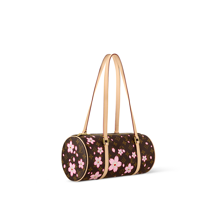 Louis Vuitton x Takashi Murakami Papillon Sakura Brown