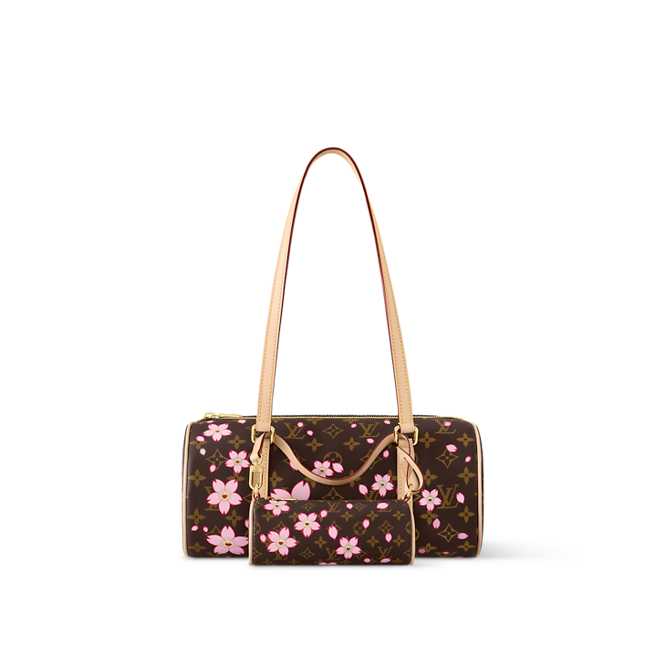 Louis Vuitton x Takashi Murakami Papillon Sakura Brown
