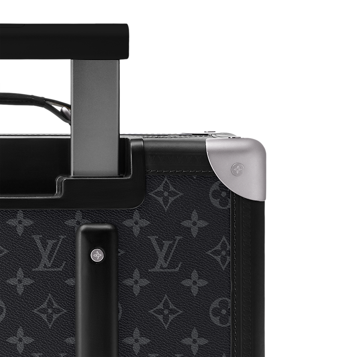 Louis Vuitton Suitcases Rolling Trunk Lana Monogram Eclipse