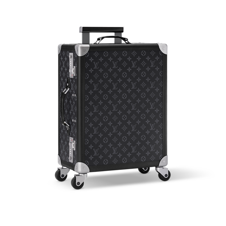 Louis Vuitton Suitcases Rolling Trunk Lana Monogram Eclipse