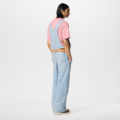 Louis Vuitton by Tyler, the Creator Monogram Denim Dungarees Washed Indigo