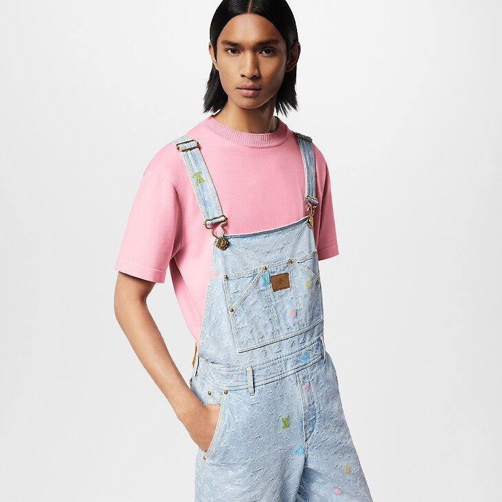 Louis Vuitton by Tyler, the Creator Monogram Denim Dungarees Washed Indigo