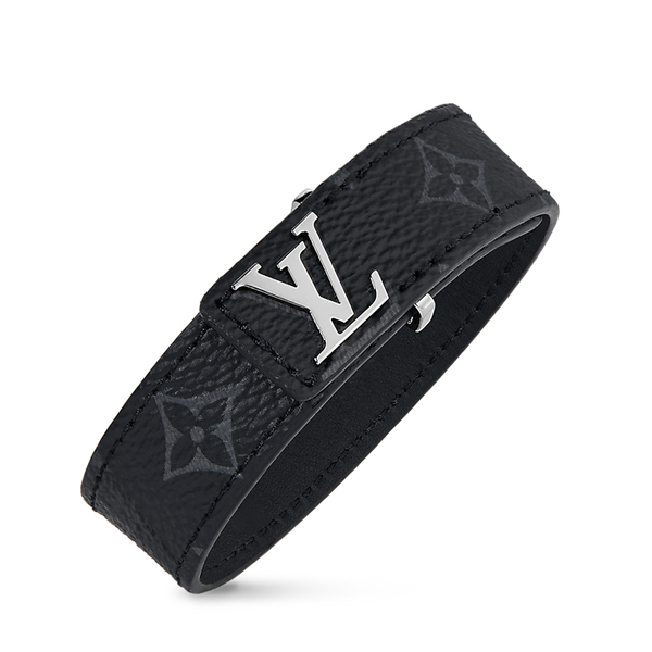 Louis Vuitton LV Slim Bracelet Monogram Eclipse Black