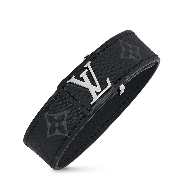Louis Vuitton LV Slim Bracelet Monogram Eclipse Black