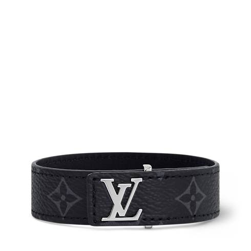 Louis Vuitton LV Slim Bracelet Monogram Eclipse Black