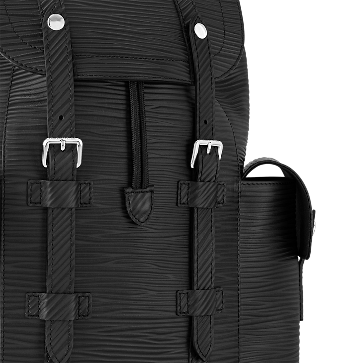 Louis Vuitton Backpack Christopher Epi PM Noir Black