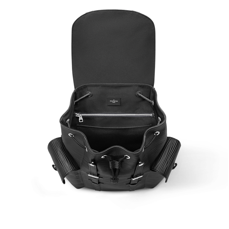 Louis Vuitton Backpack Christopher Epi PM Noir Black