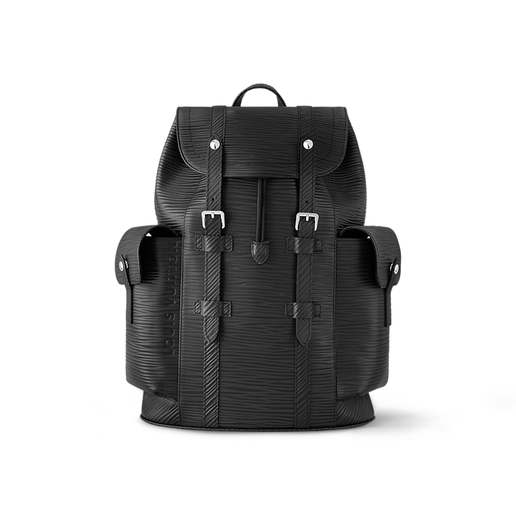 Louis Vuitton Backpack Christopher Epi PM Noir Black