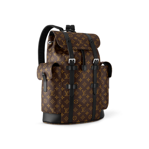 Louis Vuitton Christopher Monogram Macassar PM Brown