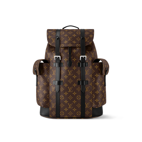 Louis Vuitton Christopher Monogram Macassar PM Brown