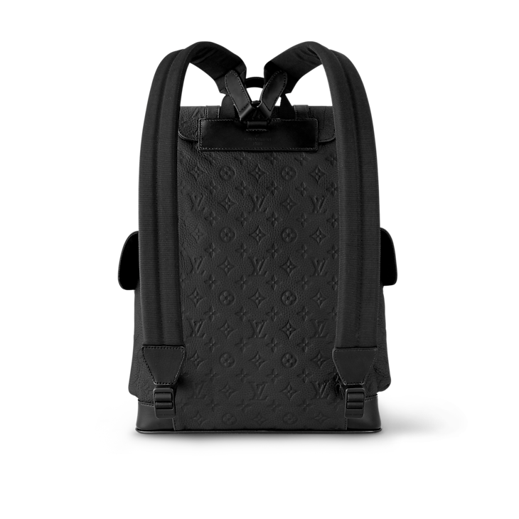 Louis Vuitton Backpack Christopher Epi MM Noir Black