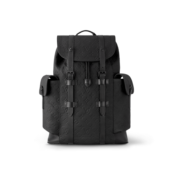 Louis Vuitton Backpack Christopher Epi MM Noir Black