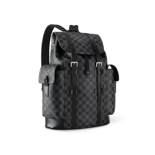 Louis Vuitton Christopher Damier Graphite PM Black