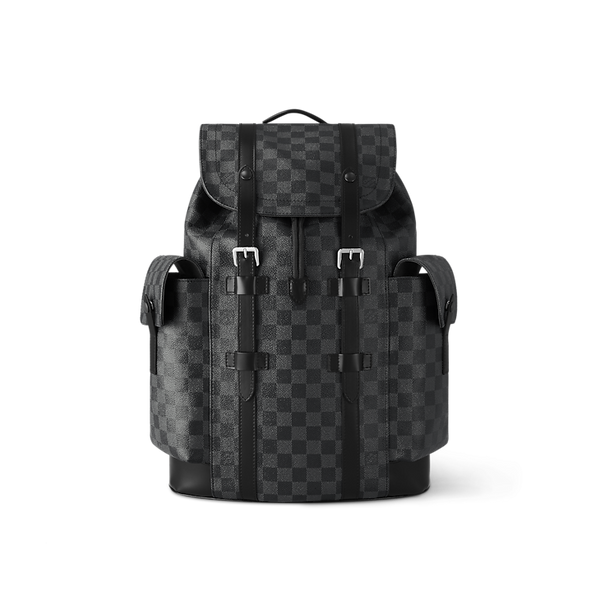 Louis Vuitton Christopher Damier Graphite PM Black