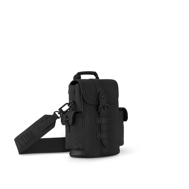 Louis Vuitton Backpack Christopher Epi MM Nano Noir Black