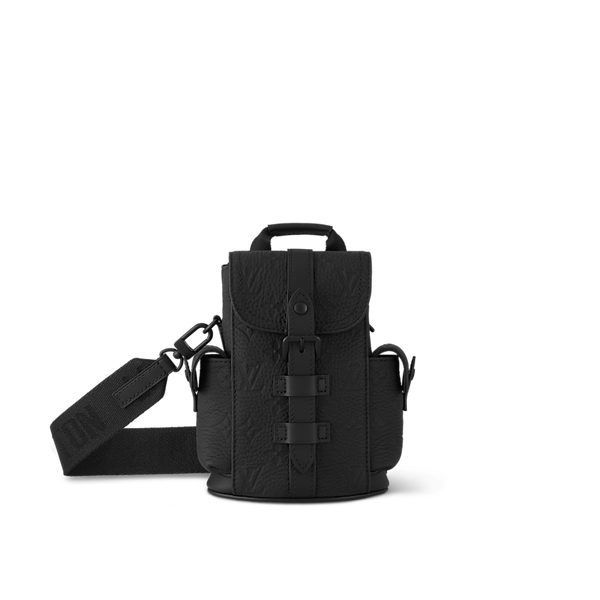 Louis Vuitton Backpack Christopher Epi MM Nano Noir Black