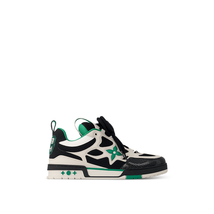 Louis Vuitton LV Skate Sneaker Green White black