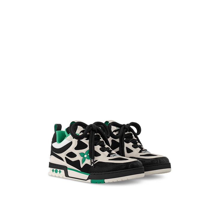 Louis Vuitton LV Skate Sneaker Green White black