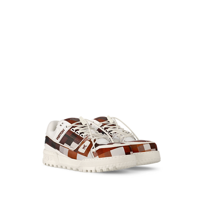 Louis Vuitton LV Trainer Maxi Marron Damoflage