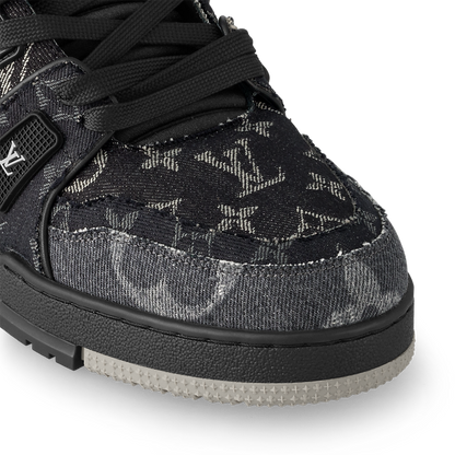 Louis Vuitton Trainer LV Sneaker Denim Black