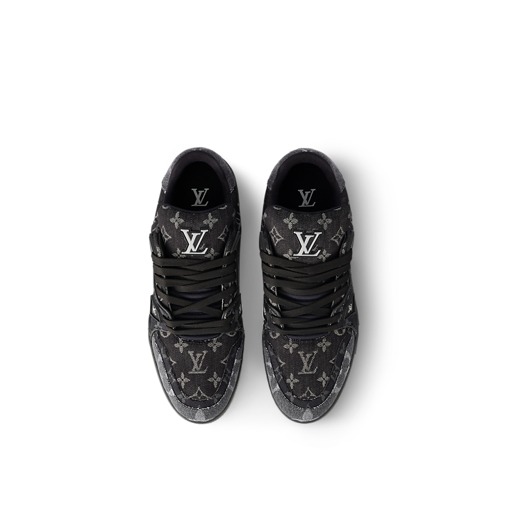 Louis Vuitton Trainer LV Sneaker Denim Black