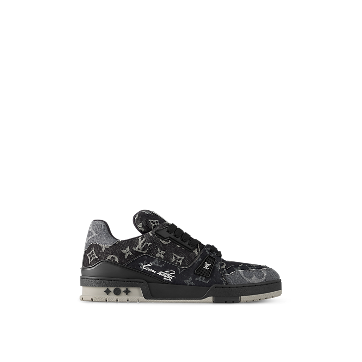 Louis Vuitton Trainer LV Sneaker Denim Black