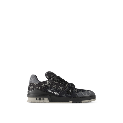 Louis Vuitton Trainer LV Sneaker Denim Black