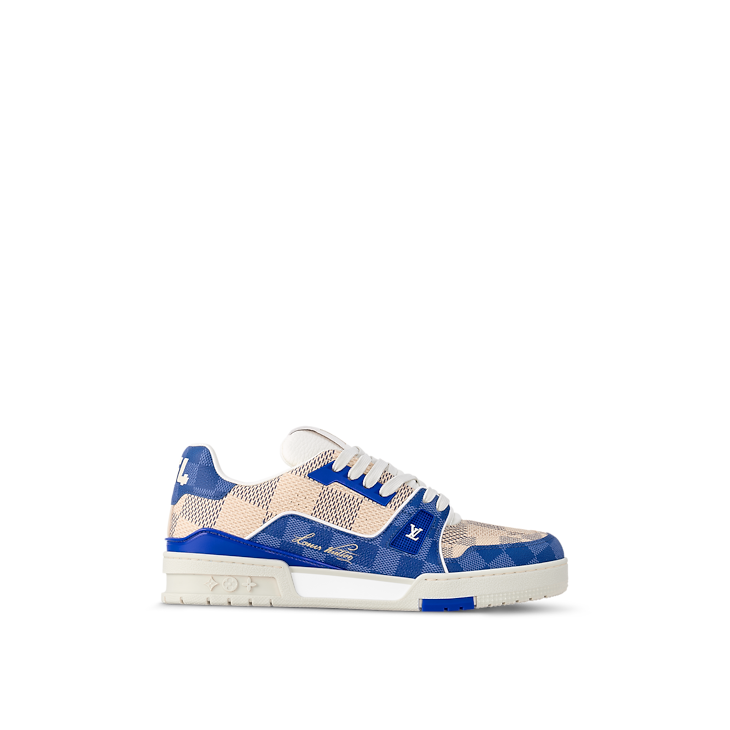 Louis Vuitton Trainer LV Sneaker Blue Beige