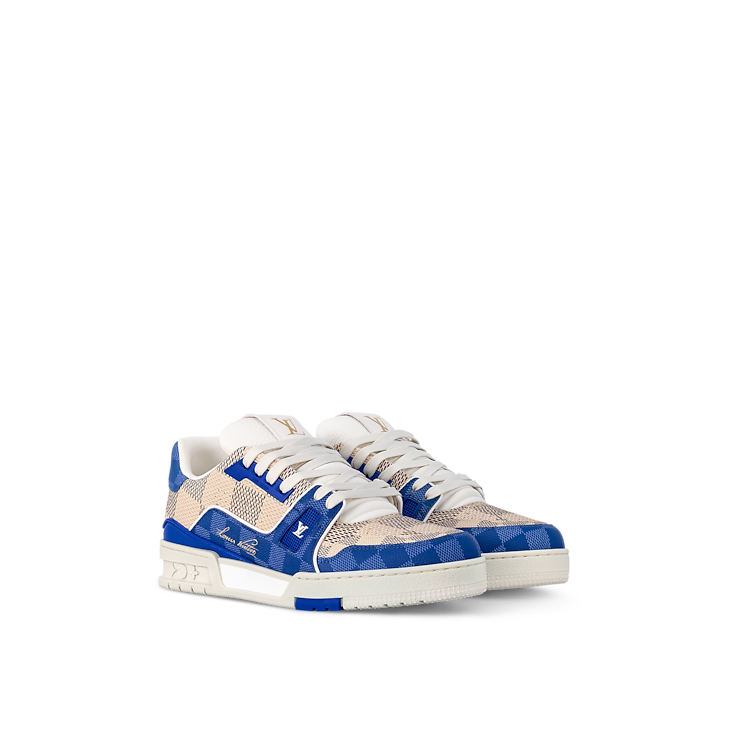 Louis Vuitton Trainer LV Sneaker Blue Beige