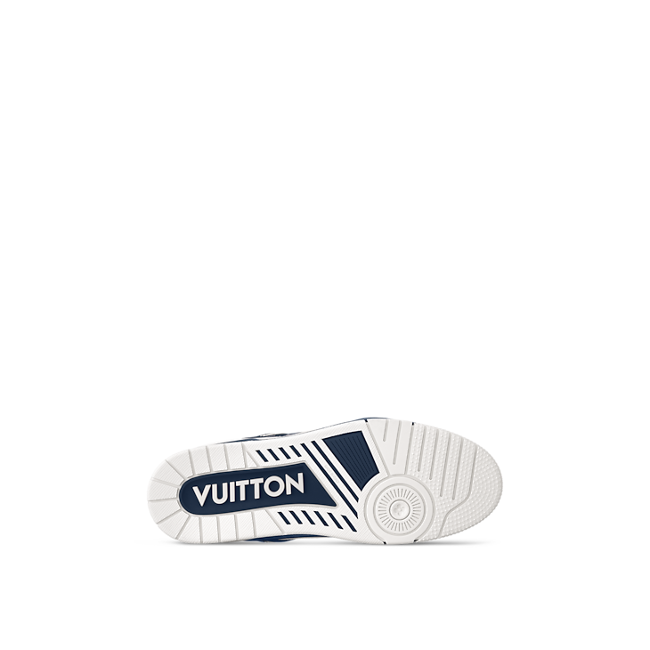 Louis Vuitton LV Trainer Sneaker White Blue