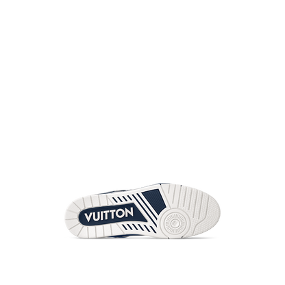 Louis Vuitton LV Trainer Sneaker White Blue