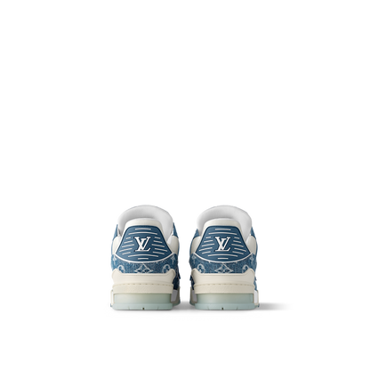 Louis Vuitton LV Trainer Sneaker Denim Blue