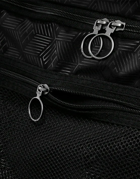 OFF-WHITE Citation Bagage "FOR TRAVEL" Blanc/Noir