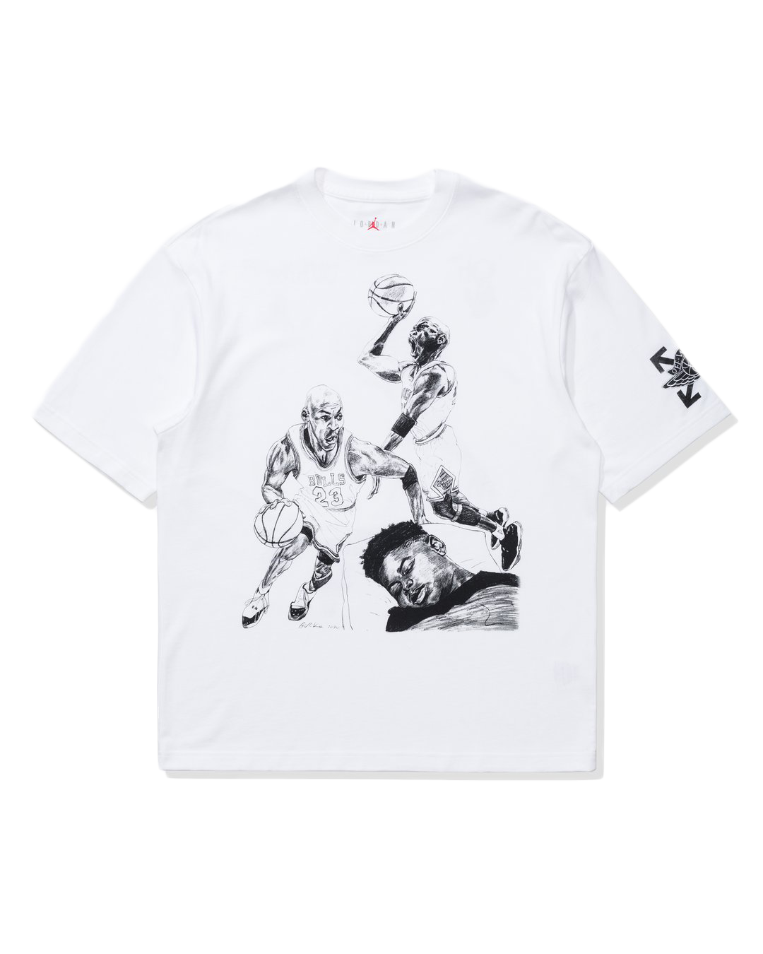 OFF-WHITE x Jordan T-shirt White