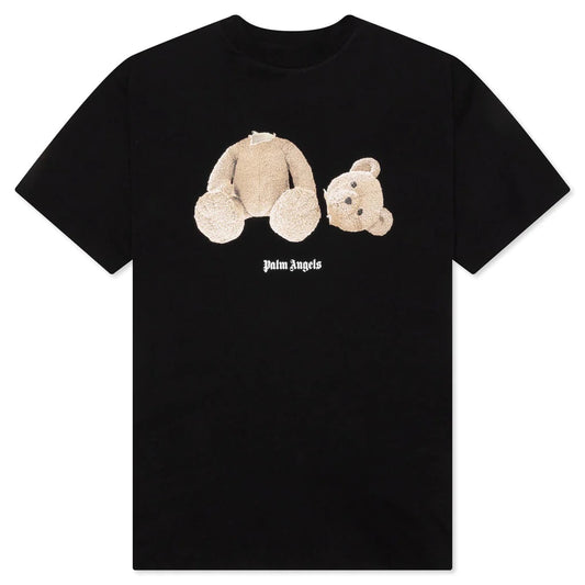 Palm Angels T-shirt Ours En Peluche Noir